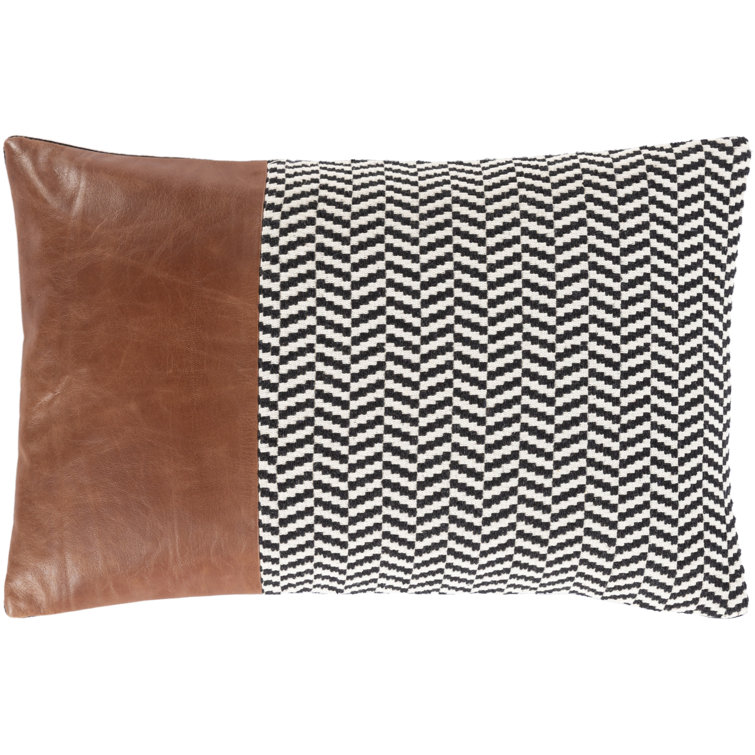 Galilea chevron throw outlet pillow